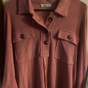 Pink Button Down Shirt